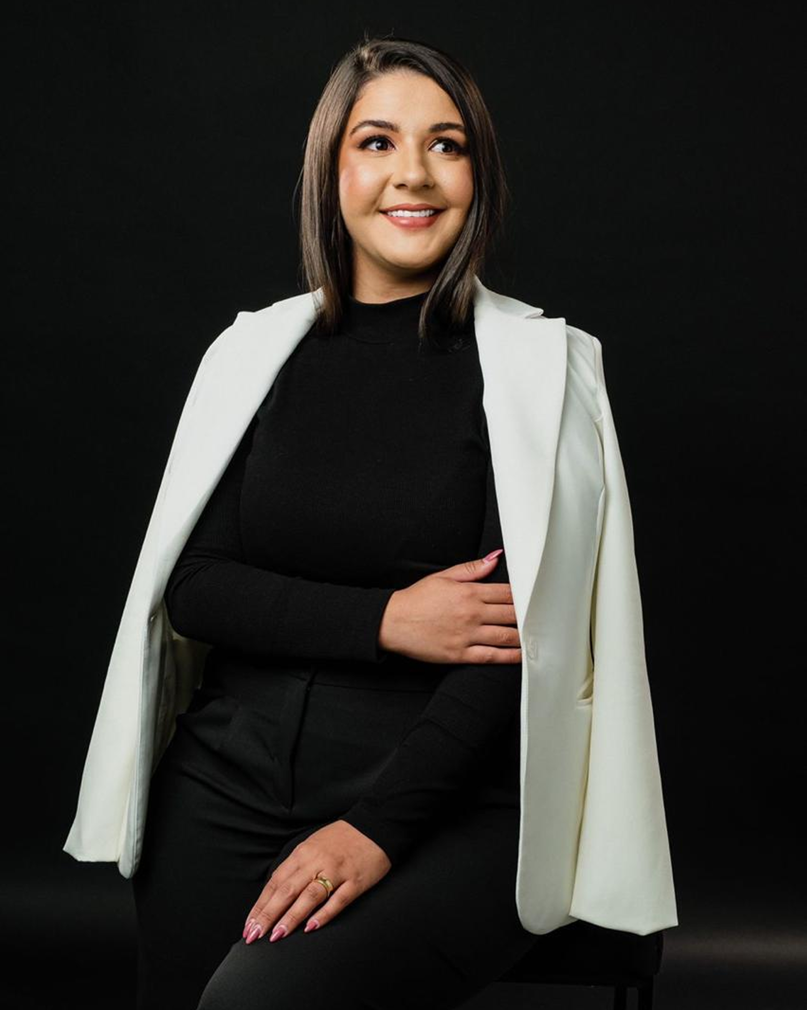 Letícia Borges, corretora de imóveis
